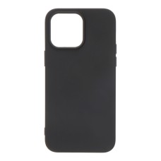 Carcasa negra de plástico soft touch para iphone 14 pro max