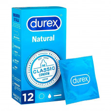 Preservativo durex natural 12 plus